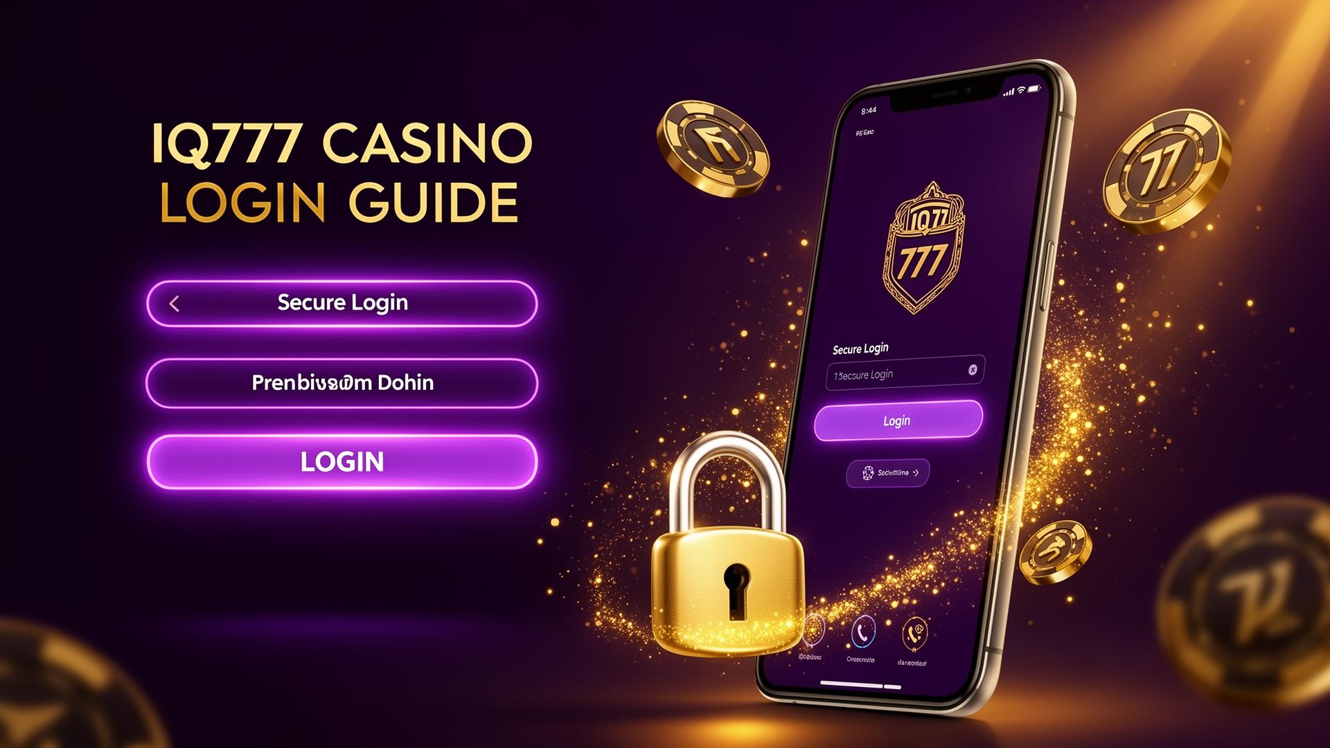 IQ777 Casino Login Guide